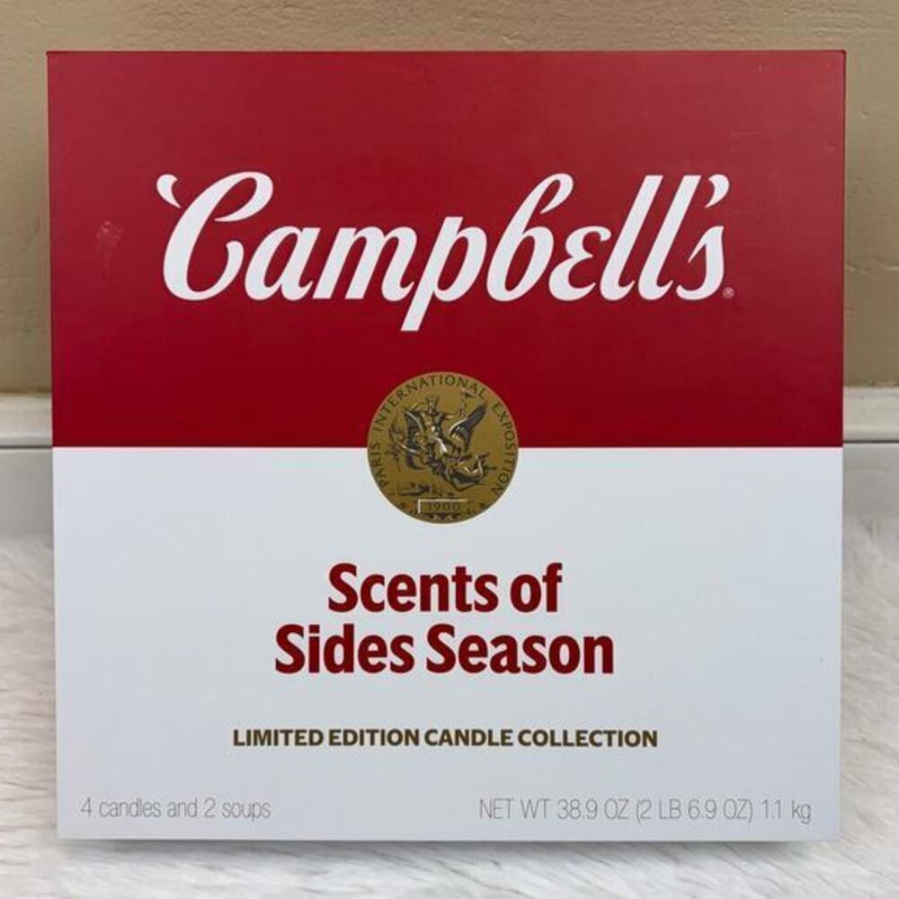 NWOT Campbell's Scents of Sides Season 2024 Candles Soup Collection